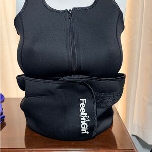 FeelGirl Black Waist Trainer Vest